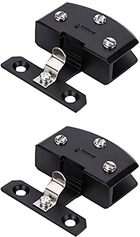 Niaciswe Glastür Scharnier 2 Stück Glastürscharniere Set Schranktür Glastürband Glastür Türband Glastürbeschlag Scharnier mit Schrauben für 5-7MM Dicke Glas für Glastüren Weinschrank