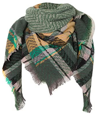 Winter Schals Damen Winter Warm Damen KuschelSchal Dreieck Schal Kuschelig XXL Frauen Geschenke Schal Halstuch schlauchschal dreieckschal