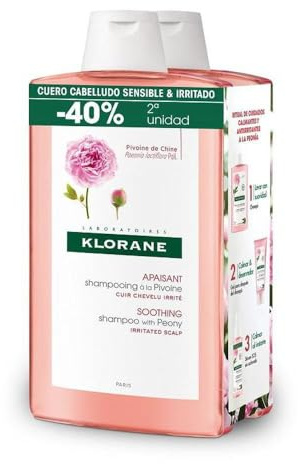 A LA PEONÍA BIO champú calmante duo 2 x 400 ml