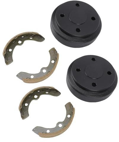 Ausla Kit Freni per Carrello da, Kit Scarpe Tamburi Freno per Carrello, Tamburi Posteriori per Club Car DS 1995 OEM: 1017911-01, 1018232-01