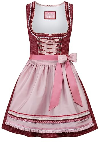 Stockerpoint Dirndl Harper, Dämpad rosa, 36