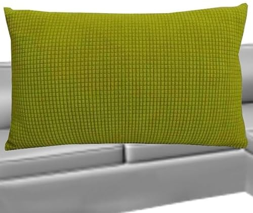 Kissenbezüge 50x70 2er Set Kissenbezug, Sofa Kissenhülle für Dekokissen Cordstoff 40x60, Dekorative Zierkissen -hüllen, Cord Kissen Bezug vielseitig einsetzbar(Emerald green,50x70cm Set Of 2)