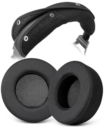 Ersatz-Ohrpolster und Kopfbandabdeckung für Corsair Virtuoso RGB Wireless SE XT Gaming-Headset, Kopfhörer-Schutz, einfache Installation, hochwertiges Material, Schwarz