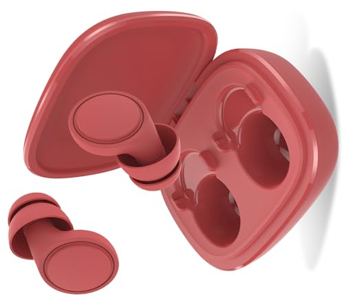 Tappi per orecchie, 35 dB Tappi orecchie dormire Riutilizzabile Silicone di protezione per l'udito con cancellazione del rumore, con 7 Paia in XS/S/M/L per dormire