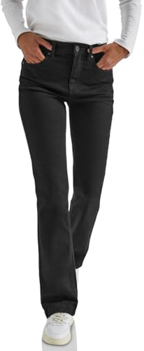 Street One Jean Bootcut 3717170 pour Femme, Noir délavé, 91,4 x 71,1 cm (l x L)