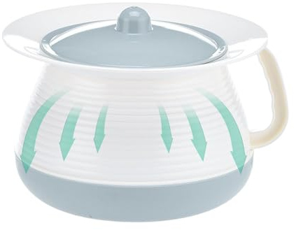 Secchio per urina per anziani, toilette da viaggio, toilette portatile per adulti con coperchio e manico, per donne, bambini, anziani, camera da , casa, campeggio, escursioni e viaggi su strada