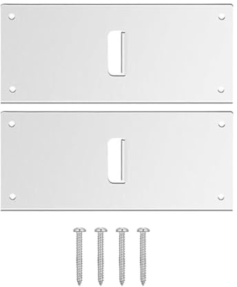 Soporte Extensor para Poste de Buzón 2 Placas Acero Inoxidable
