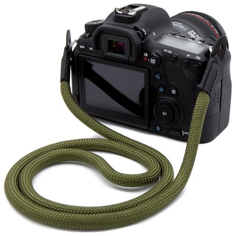 Lens-Aid Kameragurt in Seil-Optik: Als Nacken- BZW. Schultergurt zum Tragen der Kamera