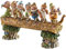 Chiyyak Sieben Zwerge Harz-GNOME-gartenstatue, Elfenschmuck-Harz-Kobold-Statue Innen- Und Außendekoration