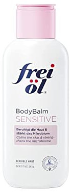 frei öl BODYCONCEPT BodyBalm SENSITIVE, beruhigt die Haut & stärkt das Mikrobiom, hilft die Hautschutzbarriere aktiv zu stärken und wieder aufzubauen, Hautpflege, Hyaluron, vegan, 250 ml