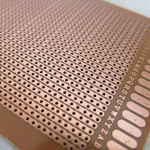 5stk 9X15cm 90x150mm Streifenraster Veroboard Stripboard Prototype Paper pcb Leiterplatte circuit board punktraster lochraster Leiterplatte Universal Experiment Matrix Bakelite