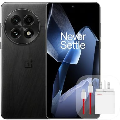 OnePlus 13 5G Smartphone 12GB Ram 256GB Storage, 6.82 120Hz QHD Display, Snapdragon® 8 Elite, 50MP Triple Rear Camera + OIS + 3x, 32MP Front Camera, 6000 mAh Battery, Black Elipse