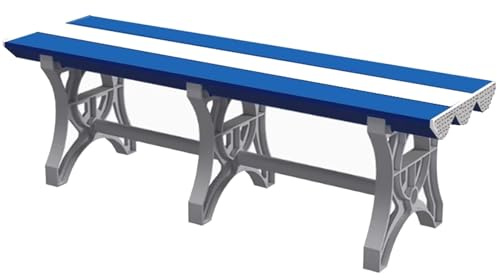 Banc à langer imperméable – Tabouret de coiffeuse en plastique ABS robuste pour salles de bains, piscines publiques, casiers scolaires et vestiaires d'usine, capacité de 500 kg