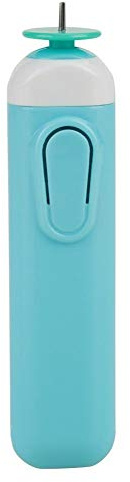 Sheens Mini Electric Quilling Paper Volume Curling Pen Nib Quilling Slotted Tool Paper Rolling Electric Pen Labor Saving(Blue)