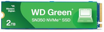 Western Digital WD Green SN350 NVMe SSD 2 TB M.2 Solid State Disk 2.000 GB Intern
