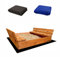 Ladanas® Sandkasten aus Holz mit wetterfester Tarpaulin Abdeckung (120 x 120 cm) - Bodenlose Sandkiste mit Abdeckplane & Faltbare Bank - Sandkästen rechteckig offen für Kinder
