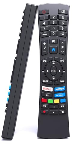 GOUYESHO Neu RC1822 Ersatz Fernbedienung für Medion TV, Ersatz Fernbedienung für Medion Ultra HD Smart TVs MSN: 40069104