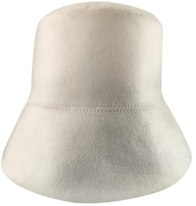 Gorro de sauna Gorro de Natación Cuidado del Cabello Cabello Seco Estilo Casual Adecuado para Sombreros de Baño, Blanco, Talla única