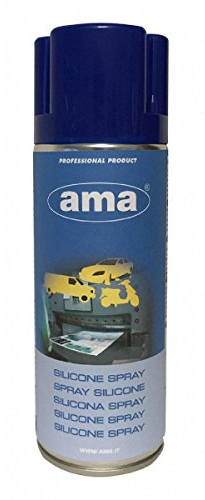 Spray Huile de silicone 400 ml de Ama Idéal pour caoutchouc, plastique et bois