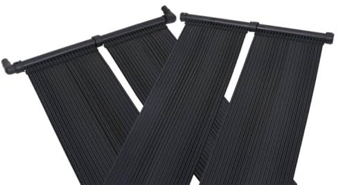 vidaXL 2X Solar-Panel für Poolheizung Solarheizung Solarkollektor Solarmatte Solarabsorber Pool Heizung Solarpanel Wärmeplane 80x310cm