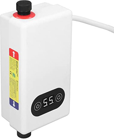 Calentador de Agua Eléctrico Instantáneo, Conversión de Frecuencia de Calefacción Segura, Función de Memoria, Máquina de Calentamiento de Agua, Ahorro de Energía para Cocina