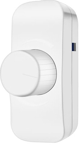 Aroidful Dimmer Switch for Dimmable LED Lights/Incandescent/Halogen Bulbs, 240V Rotary Push On/Off Trailing Edge Dimmer Switch, 1 Gang, 3-100W (White, New Upgrade)