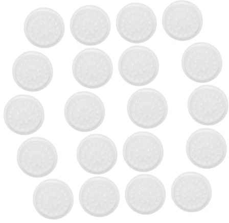 DRESSOOS 20stücke Teiliges Wimpernkleber Halter Blumenförmige Kunststoff Glue Delay Plates Professionelles Wimpernverlängerung Zubehör Für Salon Und Zuhause Anwendung