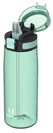 Super Sparrow Water Bottle - 750ml - TouchSip Bottle - BPA-Free, Non-Toxic, Eco-Friendly - Straw Tritan Bottles for Sports, Outdoors, Camping, Travel