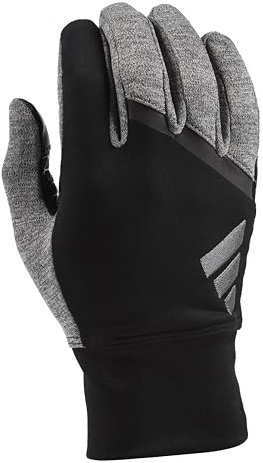 adidas Winter Performance Velocity löparhandskar – svart/grå, small/medium