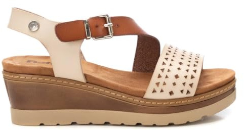 REFRESH - Sandalia Mujer Hielo - Calzado Cómodo y Versátil - Moda casual - Modelo 17284602 (Talla 39)