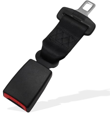 DOKRIN Almohadillas para cinturón de seguridad,Adaptador para coche, accesorio interior de coche de 23 cm, adecuado para piezas de repuesto de la mayoría de las piezas de coche.