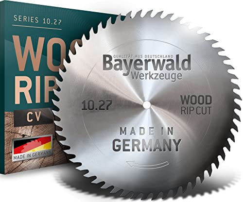 Bayerwald - CV Kreissägeblatt - Ø 400 mm x 3,0 mm x 30 mm | Wolfszahn (56 Zähne) | grobe, schnelle Zuschnitte - Brennholz & Holzwerkstoffe/Längs- & Querschnitt