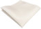 TigerTie Einstecktuch in weiss perlweiss creme cremeweiss einfarbig Uni Rips gemustert