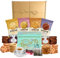 Afternoon Tea Hamper Gift Set – Includes British Buttery Biscuits, Traditional English Teabags, Strawberry Jam, Orange Marmalade & Luxury British Snacks – Great British Gift Hamper Set