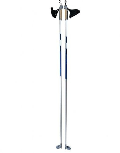 BRADOS Cyber Skistöcke 60% Carbon 130-175 cm - Ideal für Amateure und Wettkampf (165)