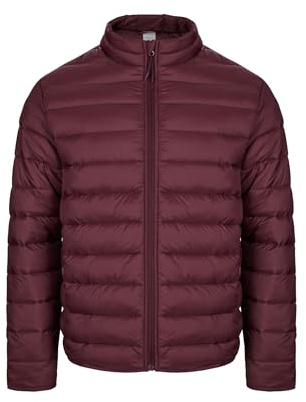 Mukua Grafton, Chaqueta Unisex Acolchada, Color Wine, Talla 3XL