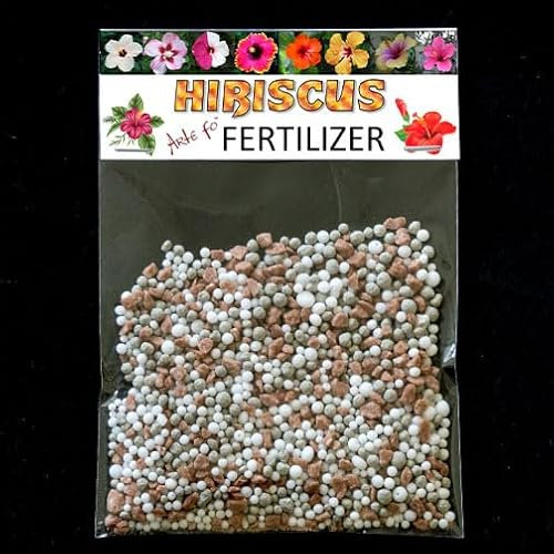 Hibiscus NPK fertiliser Rose Mallow, hardy hibiscus, Rose of Sharon Fertilizer - dry - enough for 20 liters after dissolving