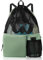 Mineup Mesh Schwimmrucksack, Schwimmen Tasche, Mesh Strandrucksack, Schwimmtasche, Trocken Nass Trennung, Verstellbar Tunnelzug Gymsack, Turnbeutel Sportbeutel, Schwimmbeutel für Sport und Reisen