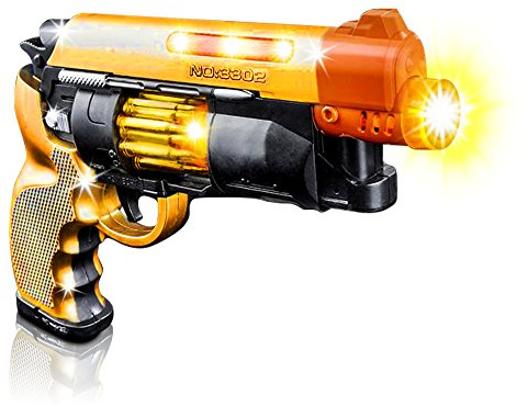 ArtCreativity Blade Runner Airsoft Toy Pistol Toy Gun for Kids with LED and Sound Effect, Design, Batteries Included, Sturdy Plastic Design, Great Gift Idea for Girls and Boys - 1 Pistol