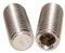 Tornillos prisioneros M8 x 8 con hexágono interior y cabeza cónica, 10 unidades, ISO 4026 A2, acero inoxidable