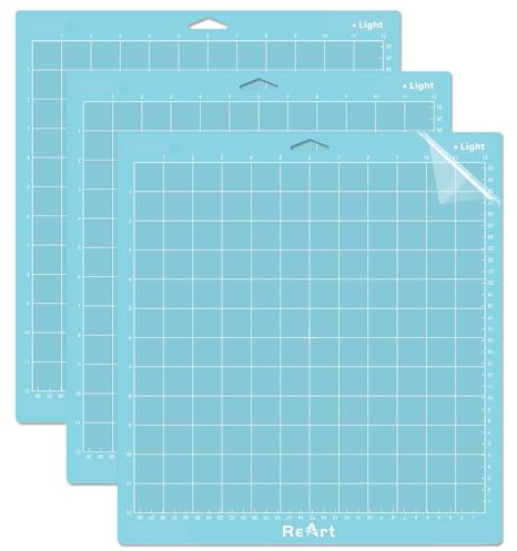 ReArt Light Grip Cutting Mat 12x12 inch 3 Pack