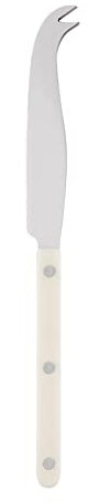 SABRE PARIS - Coltello da formaggio 24 cm - Bistrot - Per tutti i formaggi - Acciaio inox e nylon - Va in lavastoviglie - Avorio