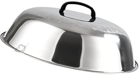 HEMOTON Couvercle De Pot Épais En Acier Inoxydable Avec Poignée Pratique Pour Cuisine Domestique Et Restauration 11 X 29 Couvre-Pot Facile À Nettoyer