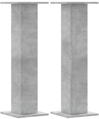 Generic Högtalarställ i trä, Högtalarställs i träs, Bokhylla i träe, 2 St Kraftiga Högtalarställe för Hemmabio och Vardagsrum (30 x 30 x 95 cm)