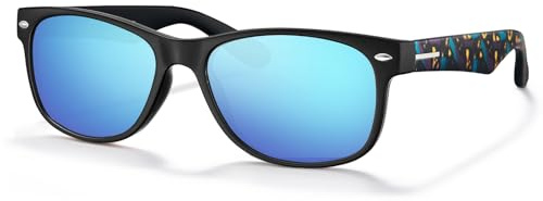 Carfia Occhiali da Sole Polarizzati da Uomo, Protezione UV, Montatura Leggera in TR90, Occhiali da Sole Sportivi Unisex per la Corsa all Aperto CA2100