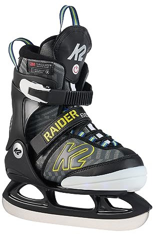 K2 Skates Jungen Schlittschuhe Raider Beam, Black - Anthracite, 25H0410