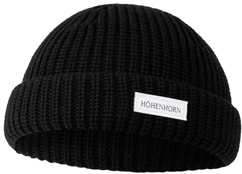 Höhenhorn Fisherman Mütze Unisex Schwarz