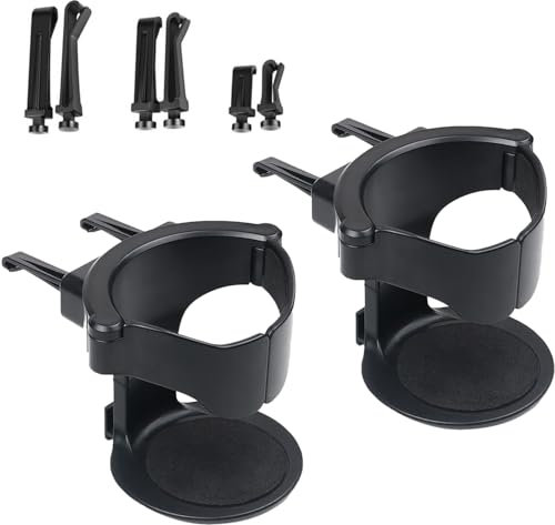 Car Cup Holder, 2-Pack Air Vent Drink Holders for Cars – Convenient and Easy-to-Install Cup Holders for Secure Beverage Storage