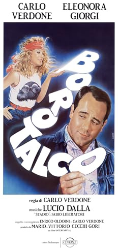 Generico Poster Borotalco – Locandina Cinematografica 33x70 cm | Stampa Artistica su Carta Patinata | Carlo Verdone e Eleonora Giorgi | Arredo Parete o Regalo per Cinefili – SACWEBPHOTO