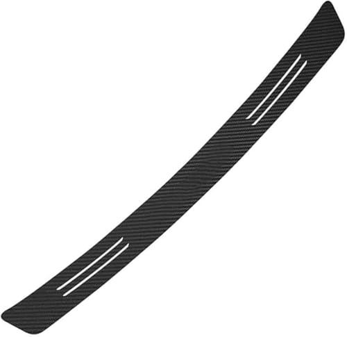 yinjieUS Rear Bumper Protector for Buick Enclave 2008–2025 2026 C1XX, Carbon Fiber Style Trunk Sill Scuff Plate, Anti-Scratch Guard Strip, Auto Loading Edge Trim Cover, Car Accessories,B
